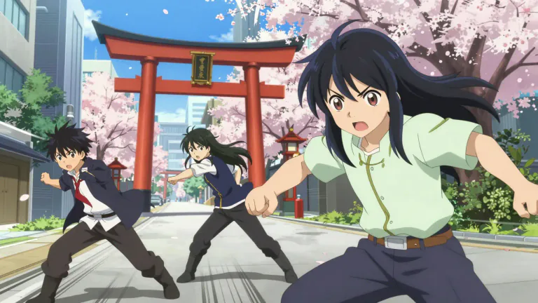 Visual representation of "anime" - A style of animation that originated and is still heavily centered in Japan.