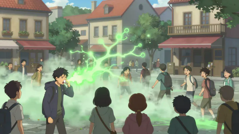 Visual representation of "epidemic" - Having the ability to spread quickly