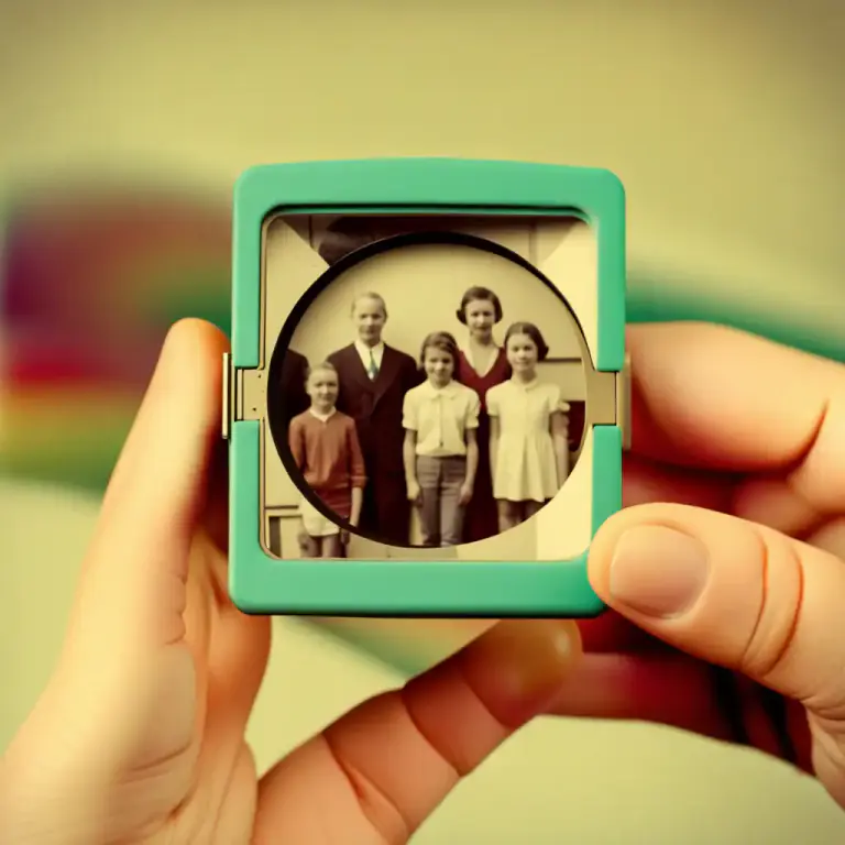 Visual representation of "viewer" - A device for looking at slides or similar transparent objects