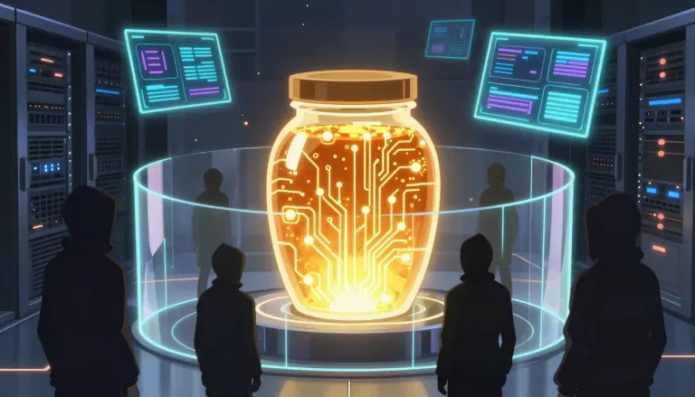 Visual representation of "honeypot" - A honeypot is a system set up to attract cyber attackers and defend against unauthorized access, allowing for the study of hacking techniques.