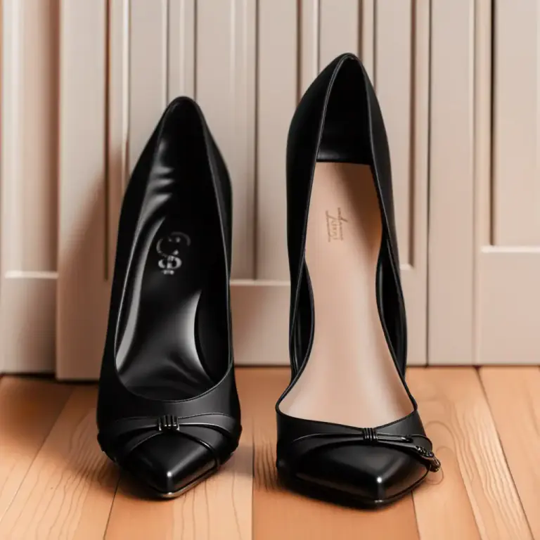 Visual representation of "kitten" - Shoe with a slender and moderately high heel