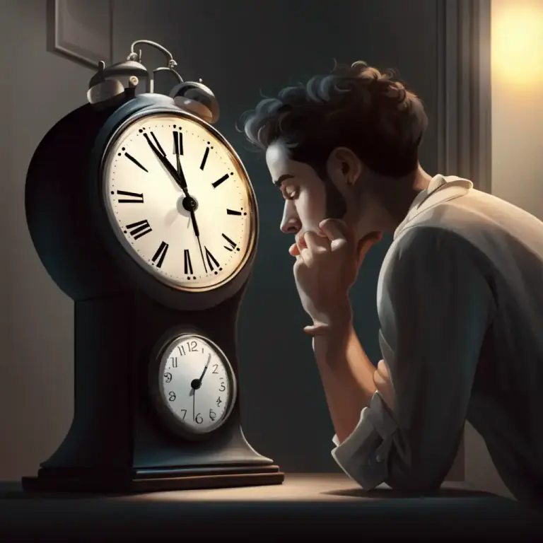 Visual representation of "drag" - If time drags, it seems to pass very slowly