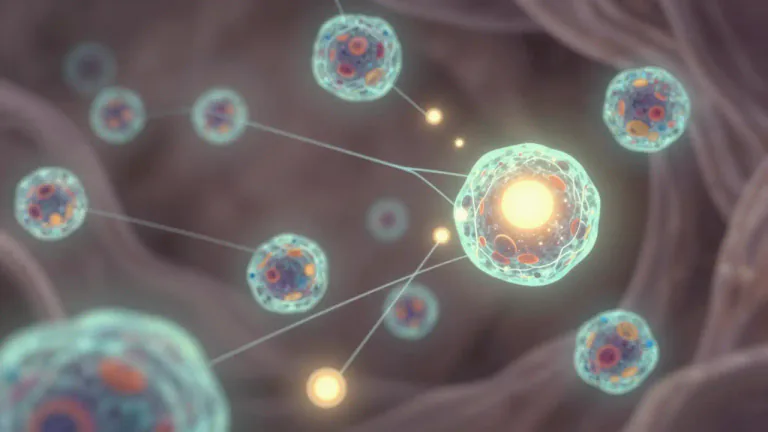 Visual representation of "cytokine" - Cytokines are proteins released by cells that have a specific effect on the interactions and communications between cells, especially in the immune system.