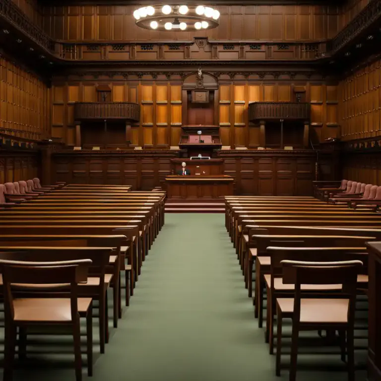 Visual representation of "recess" - A period of time in a parliament or court when it temporarily stops work