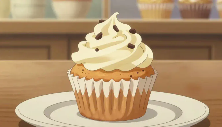 Visual representation of "cupcake" - A small cake baked in a cup-like shape