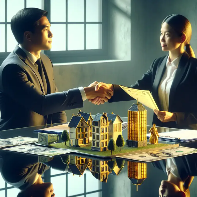 Visual representation of "disposal" - The sale of shares, property, or other assets
