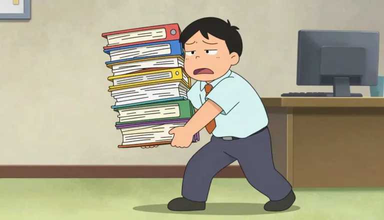Visual representation of "burdensome" - Something that is difficult or tiresome to deal with.