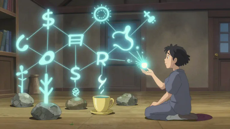 Visual representation of "semantic" - Relating to the philosophical study of the nature of reality and existence.