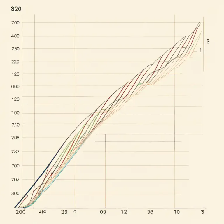 Visual representation of "swell" - a slow increase