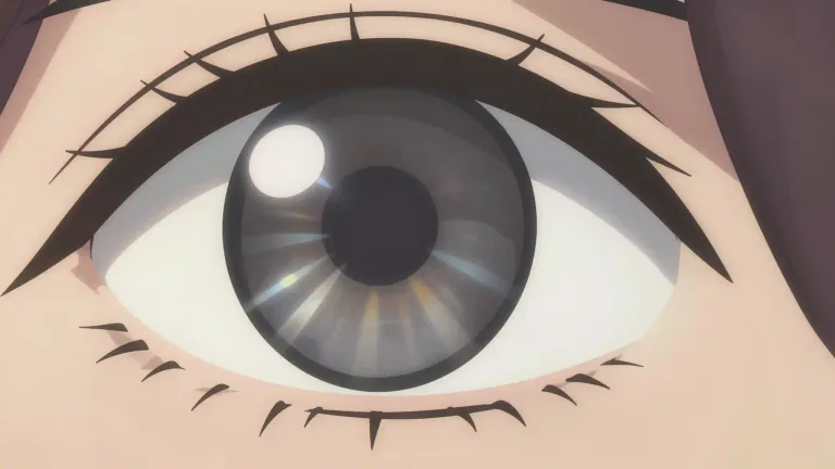 Visual representation of "cornea" - The clear front surface of the eye that lets in light to help with vision.