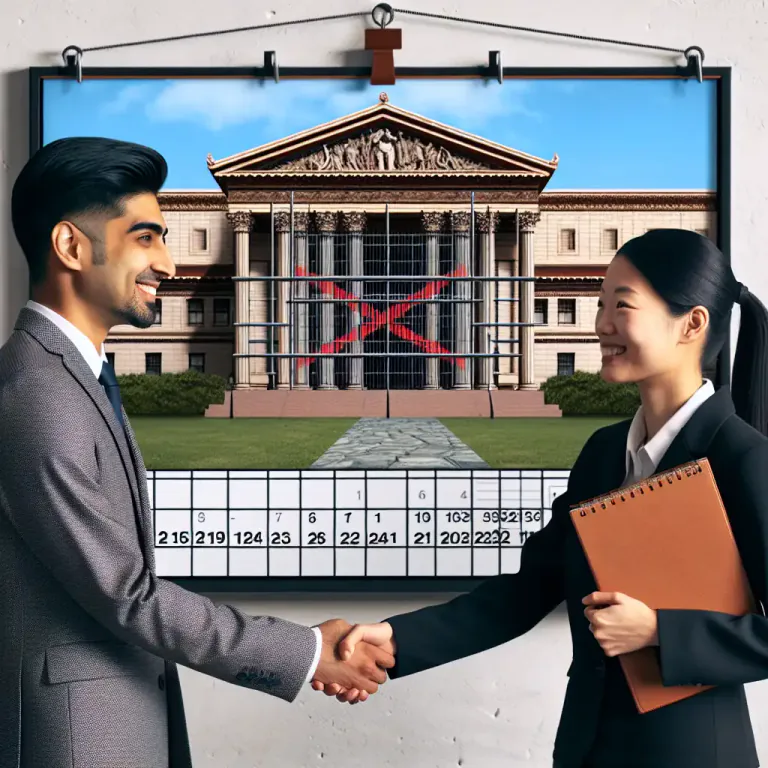 Visual representation of "probation" - A legal system where people who have committed a crime avoid prison and are given a chance to improve their behavior.