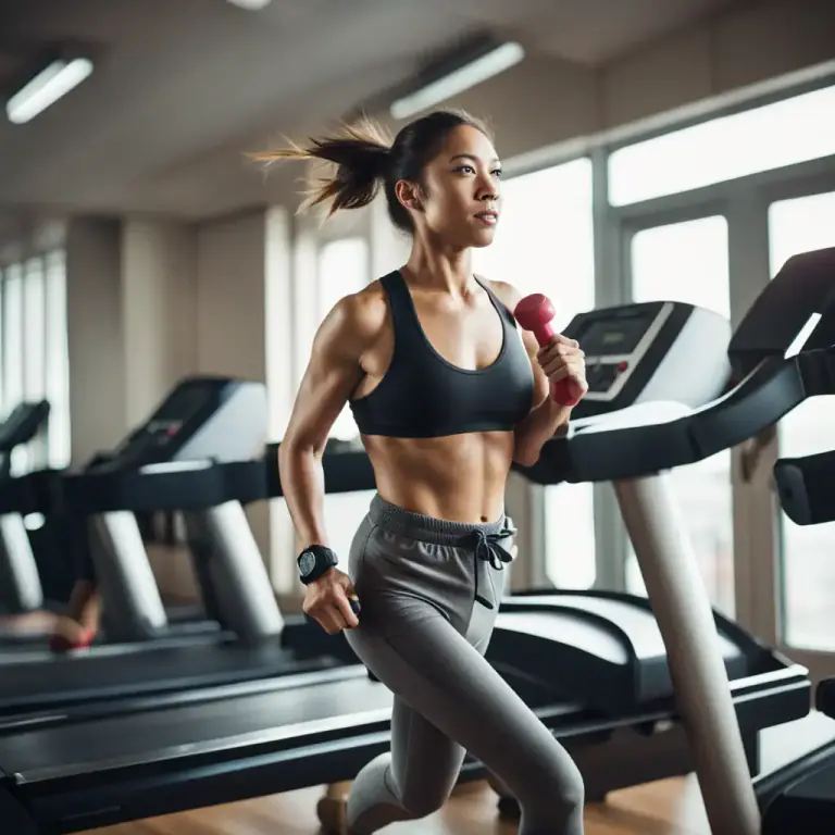 Visual representation of "sweat it out" - To do vigorous exercise in order to lose weight or get fit.