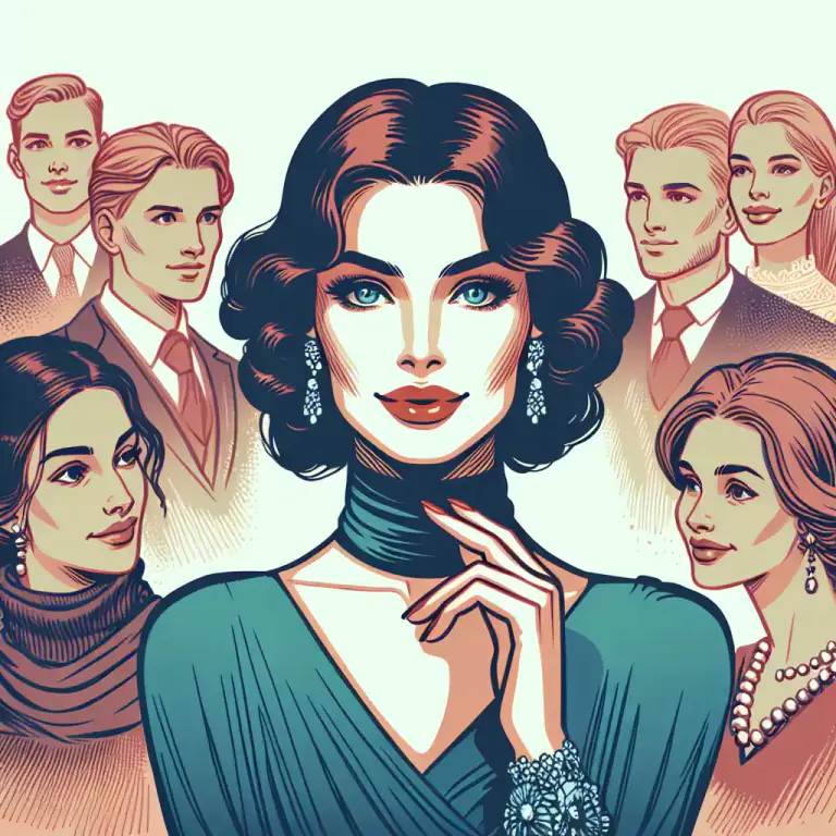Visual representation of "enchantress" - A very attractive and charming woman