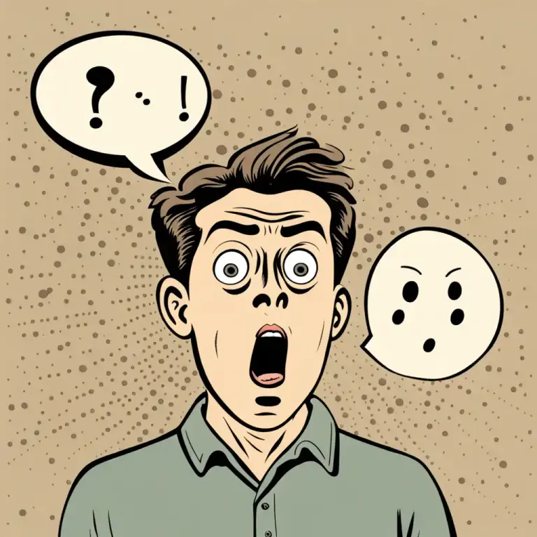 Visual representation of "lapse into" - To start speaking in a different language, often due to strong emotion or stress