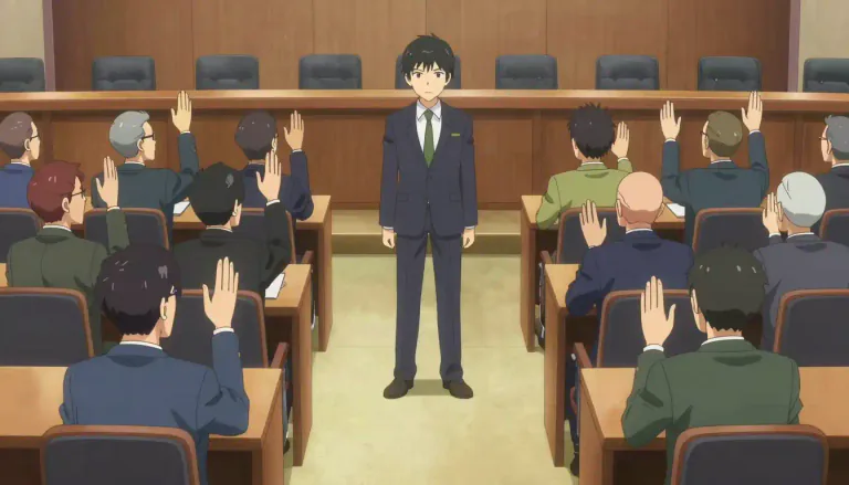 Visual representation of "dissenter" - A person who does not agree with others, especially the established authority or majority.
