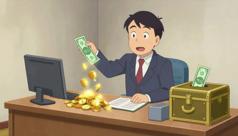 Visual representation of "turnover" - The amount of money taken by a business in a particular period.