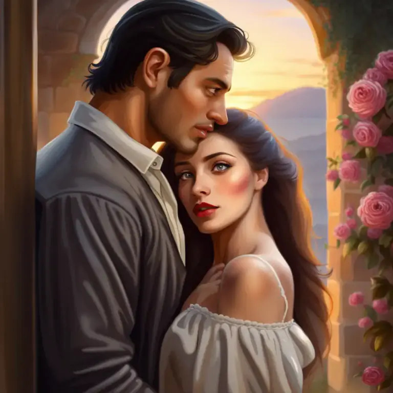 Visual representation of "passion" - Strong romantic or sexual feeling