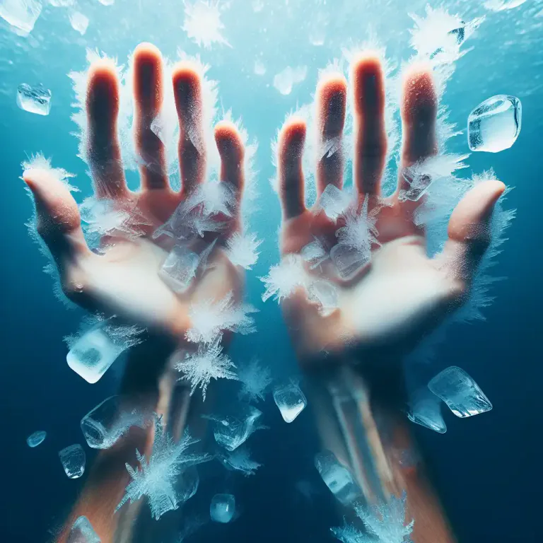 Visual representation of "numb" - To deprive of physical or emotional feeling