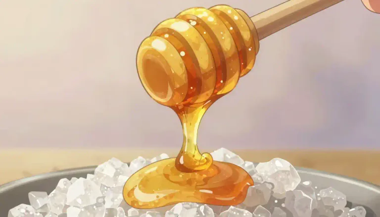Visual representation of "sweet" - Sugary or honeyed, having a taste like sugar or honey.