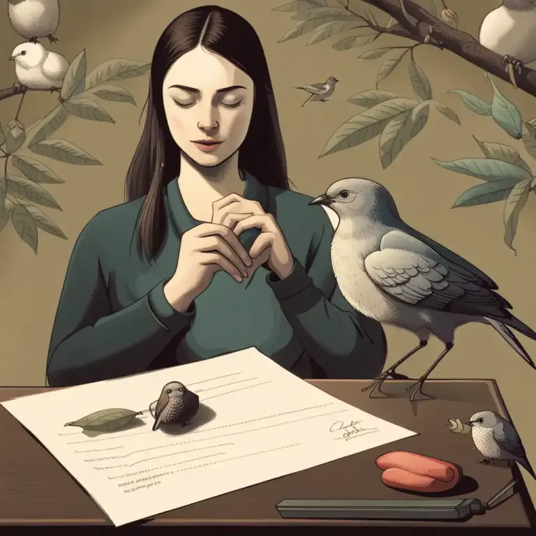 Visual representation of "a bird in the hand is worth two in the bush" - It's better to have a small but certain advantage than the possibility of a greater one that may come to nothing.