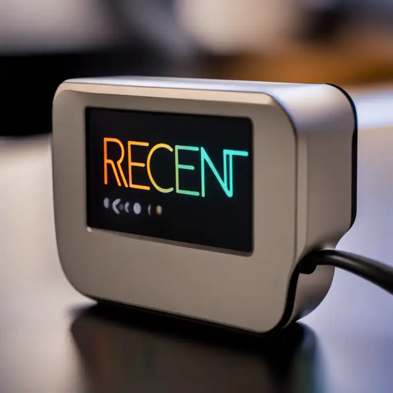 Visual representation of "recent" - Something created, produced or innovated not long ago