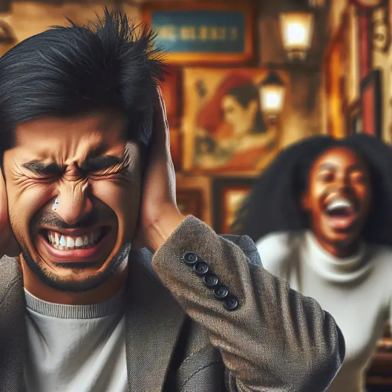Visual representation of "itchy" - Making you feel slightly nervous, worried, or uncomfortable