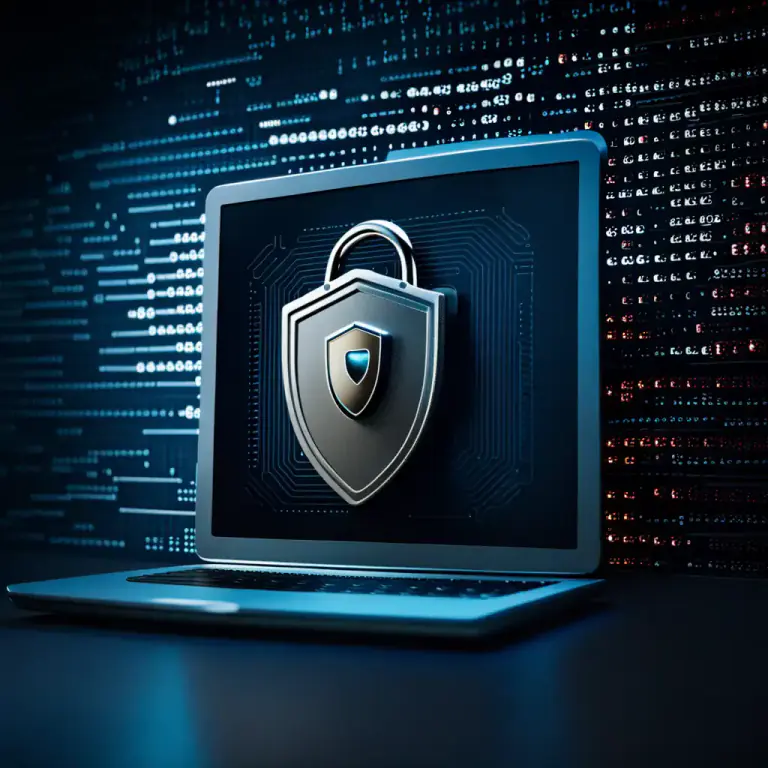 Visual representation of "security" - It refers to the measures taken to protect a computer or computer system against unauthorized access or attack.