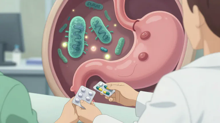 Visual representation of "esomeprazole" - Esomeprazole is also used in combination therapy with antibiotics to treat infections caused by Helicobacter pylori.