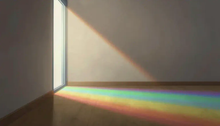 Visual representation of "diffraction" - A bending of light or sound around an object or corner