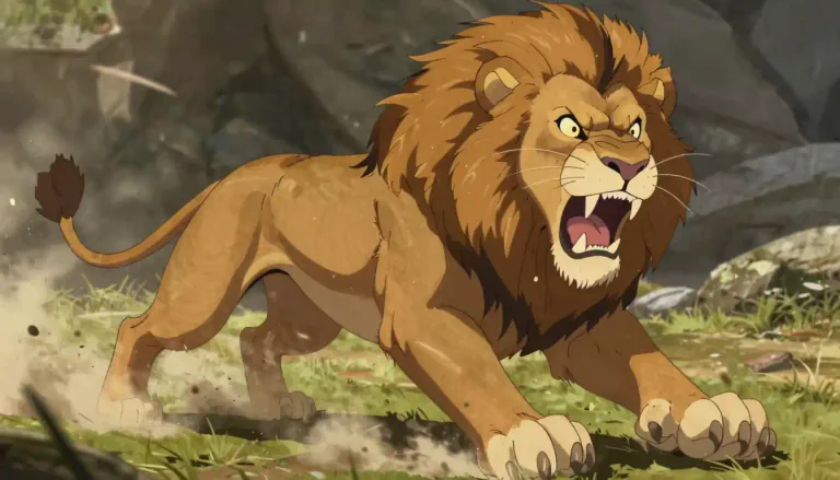 Visual representation of "ferocious" - Extremely violent, severe, or aggressive