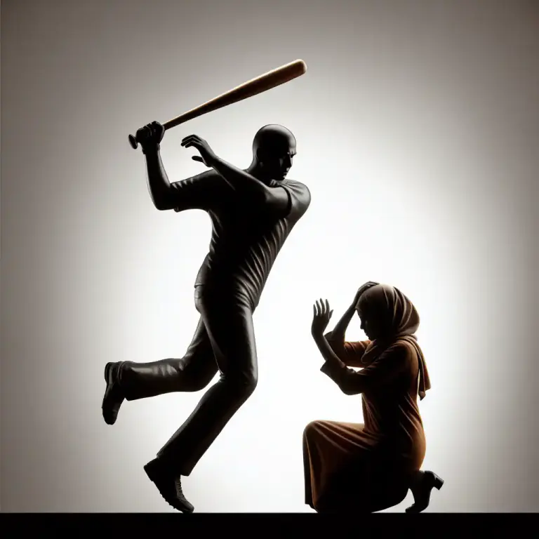 Visual representation of "brain" - To hit someone hard on the head.