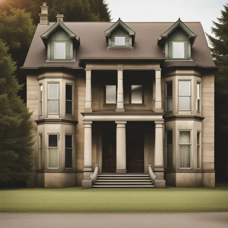 Visual representation of "vacantly" - In a way that shows a place is empty or not being used