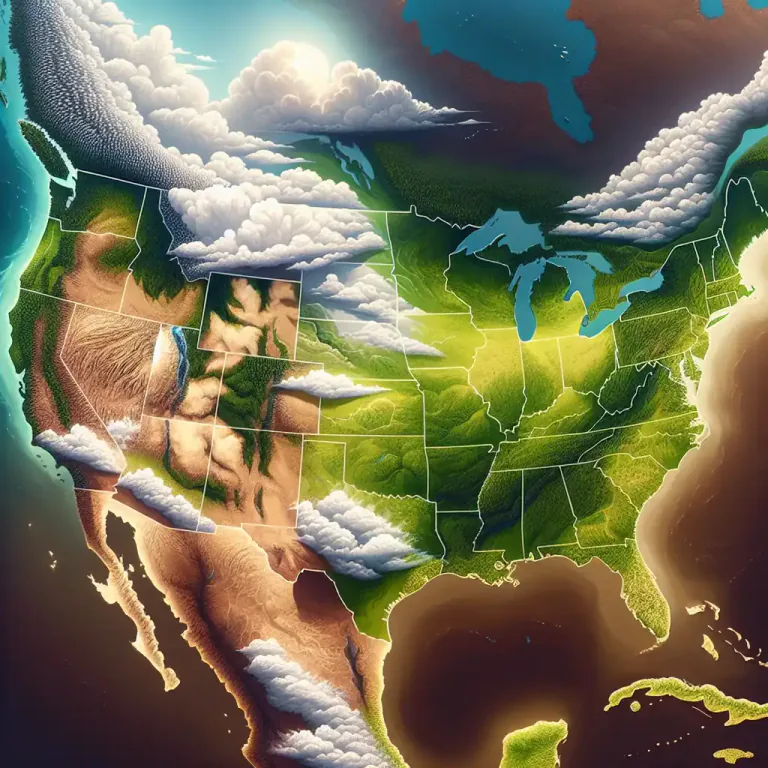 Visual representation of "north-western" - Of or in the northwest.