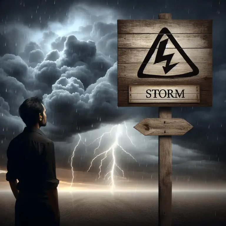 Visual representation of "advisory" - A notice containing important information or warning usually about possible bad conditions or dangers