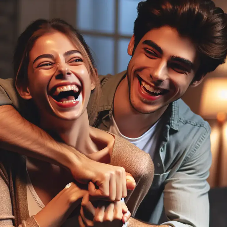 Visual representation of "naughtily" - In a playful, teasing manner