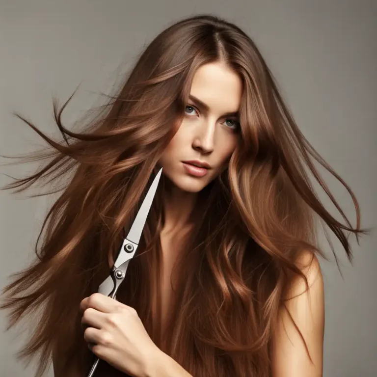 Visual representation of "clip off" - To cut something off or remove it, often with sharp instrument like scissors.