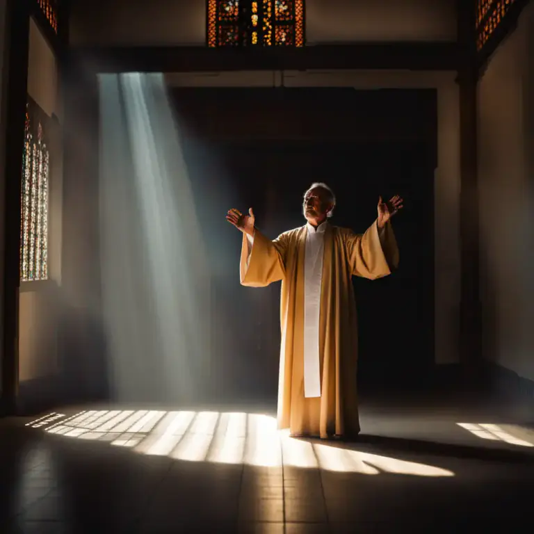 Visual representation of "salutation" - The act of paying respect or homage to someone or something.