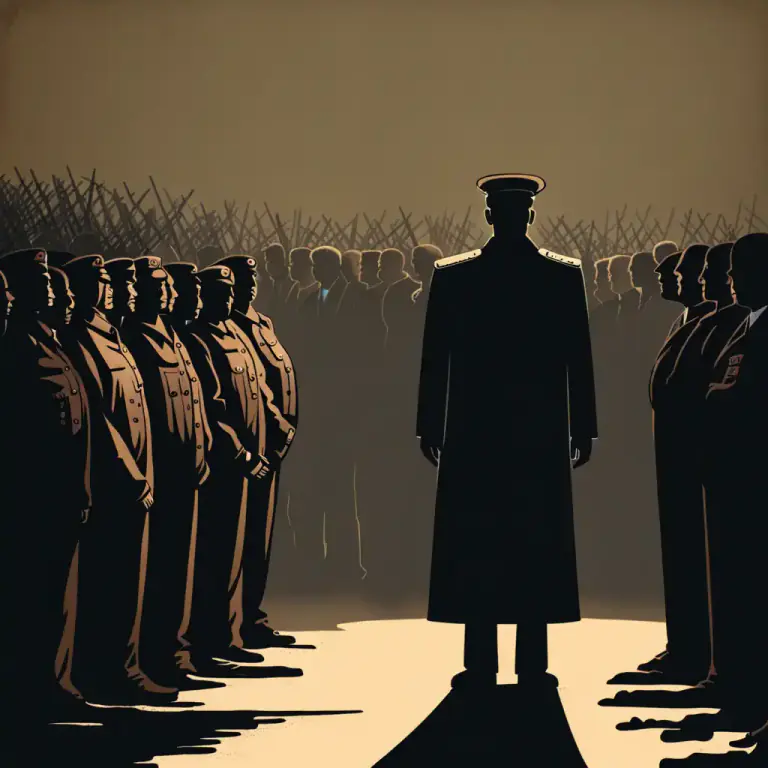 Visual representation of "liquidate" - To eliminate or kill, especially in large numbers.