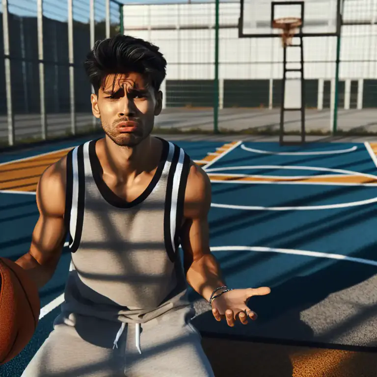 Visual representation of "scrub" - A person who is not good at something, especially a game or sport.