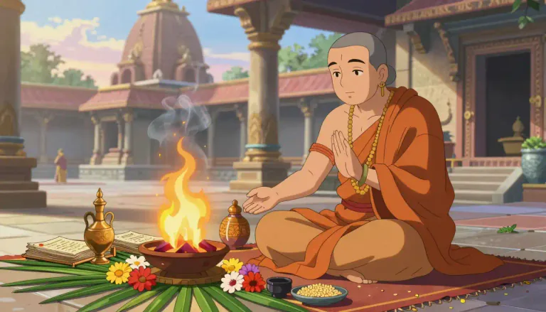 Visual representation of "vedic" - Related to the Vedas, ancient sacred texts of Hinduism.