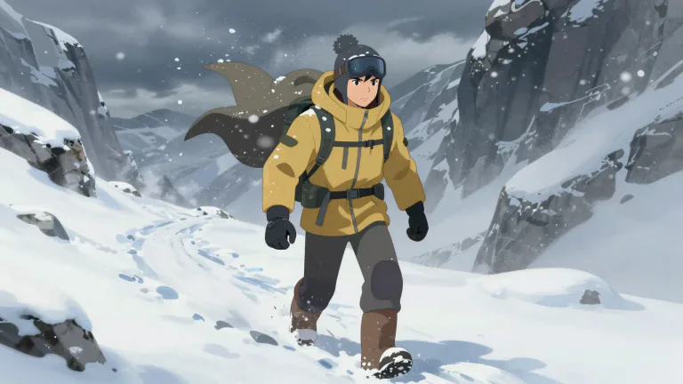 Visual representation of "hardy" - Able to handle tough conditions, very strong