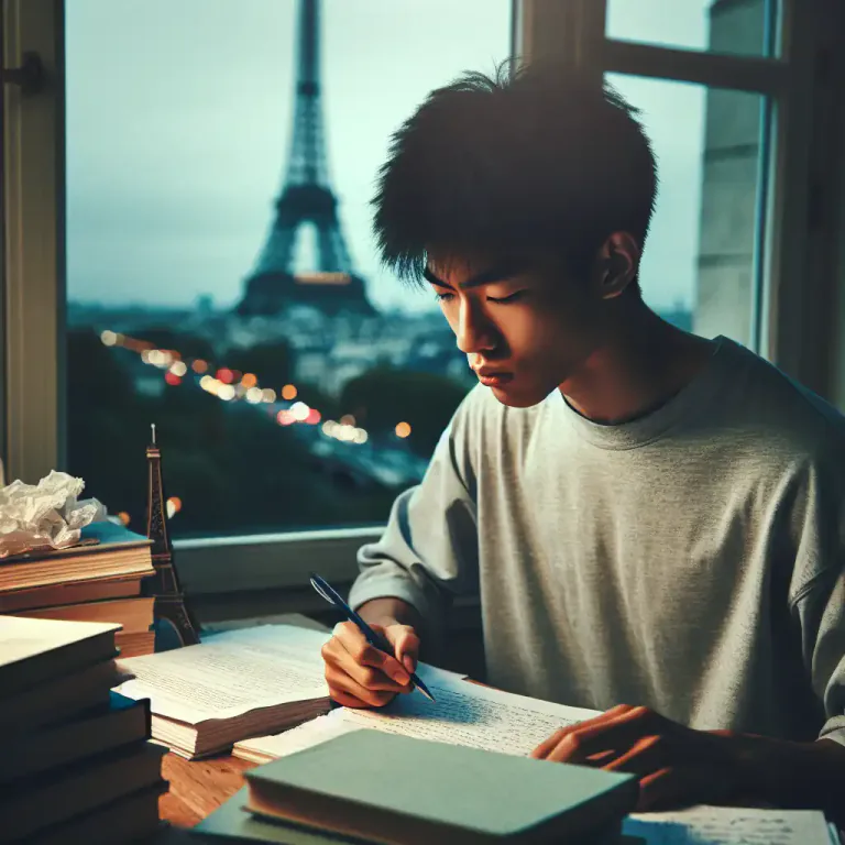 Visual representation of "baccalaureate" - A type of high school exam in France and some other countries, that students must pass to go to university.