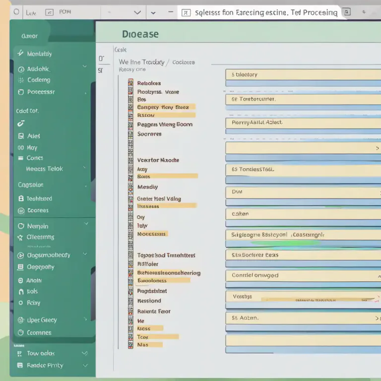 Visual representation of "queue" - To arrange or list data or tasks in an order to be processed