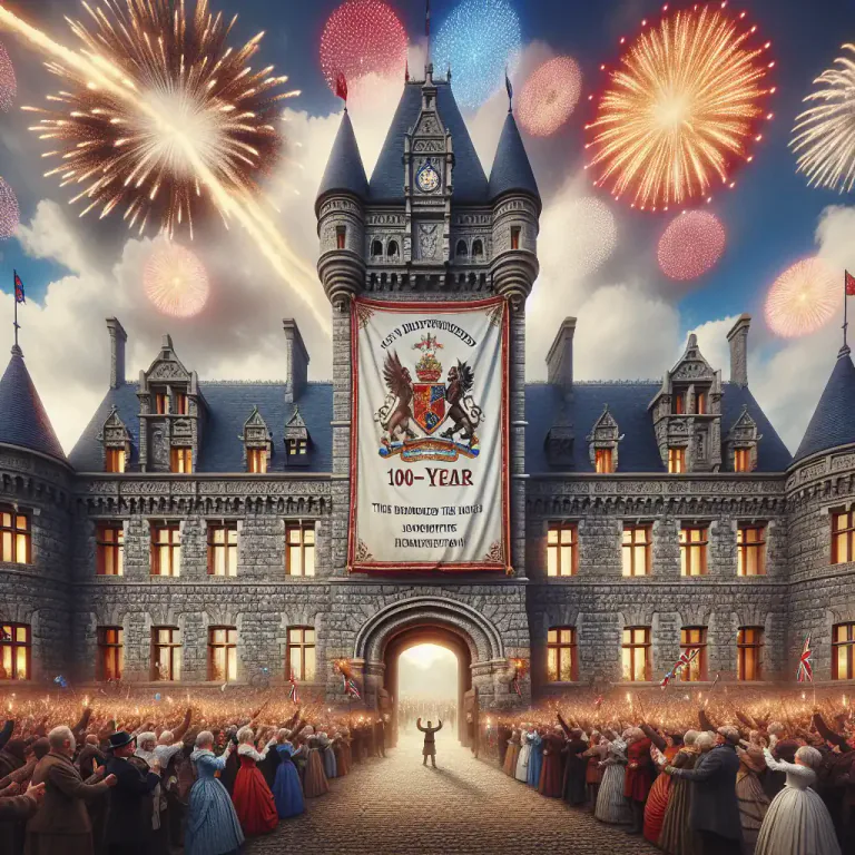 Visual representation of "centennial" - Happening once every one hundred years