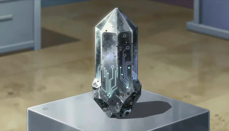 Visual representation of "metalloid" - A chemical element that has some properties of a metal and some properties of a non-metal.