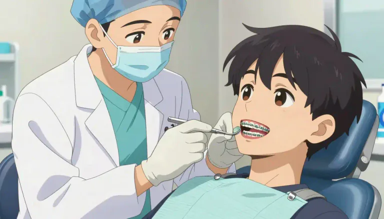 Visual representation of "orthodontist" - A dentist who is specialized in straightening and correcting teeth.