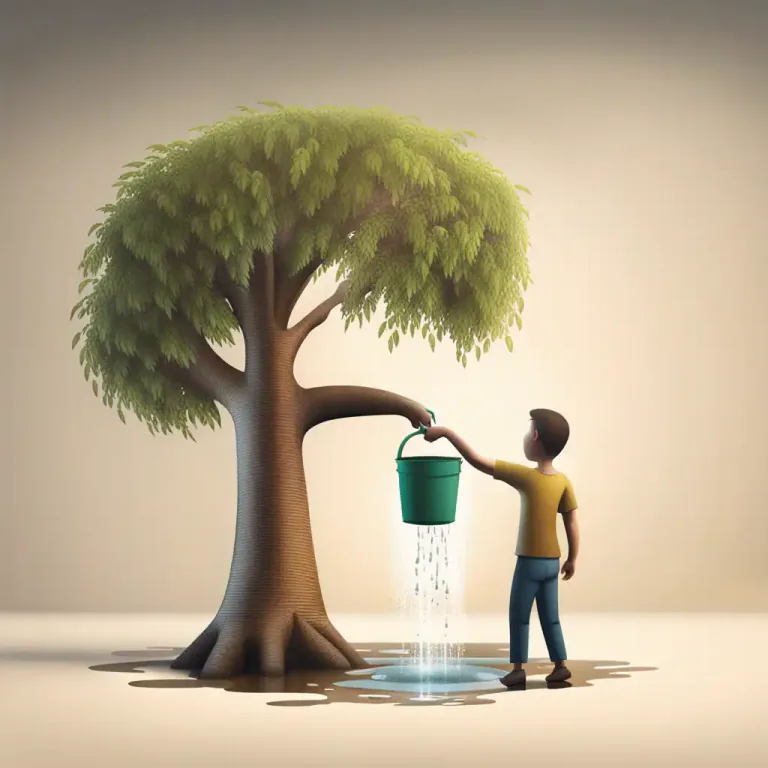 Visual representation of "the fruit/fruits of something" - Harvestable products of plants or trees used metaphorically