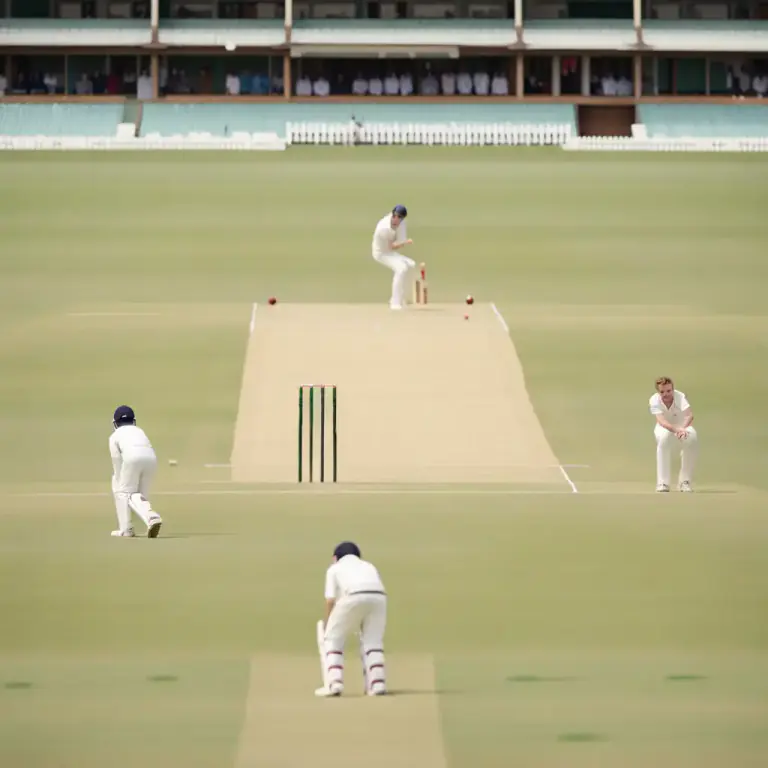 Visual representation of "gully" - In cricket, a fielding position between the slips and the point.