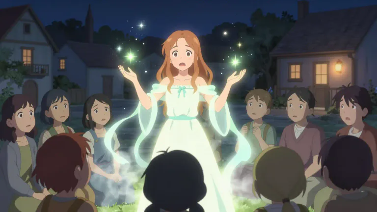 Visual representation of "magical" - Having special, often mysterious powers like in fairy tales or myths