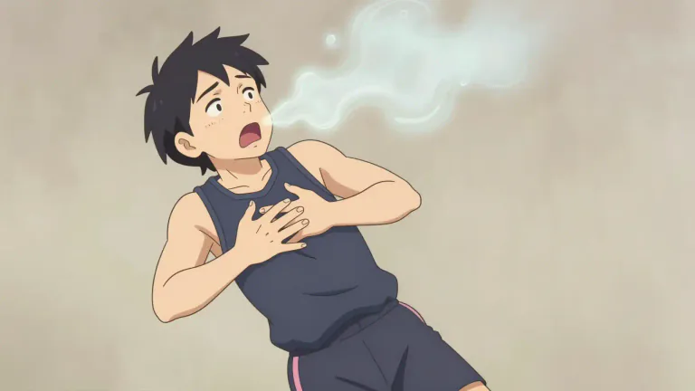 Visual representation of "wind" - Breath or the power to breath